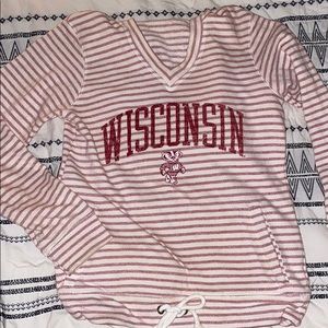 Hooded Wisconsin badgers sweatshirt